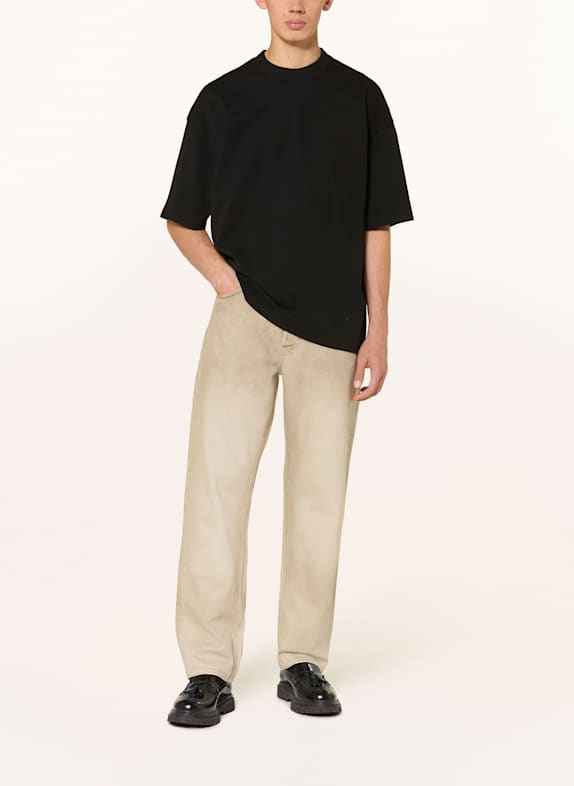 BOSS T-Shirt ROUNDED SCHWARZ