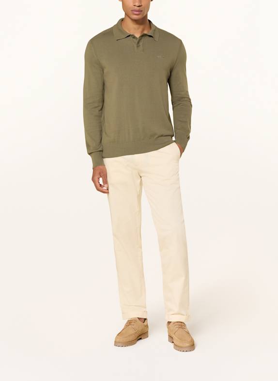 BOSS Strick-Poloshirt ASAC KHAKI