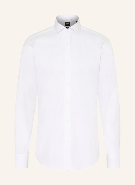 BOSS Hemd HANK Slim Fit WEISS