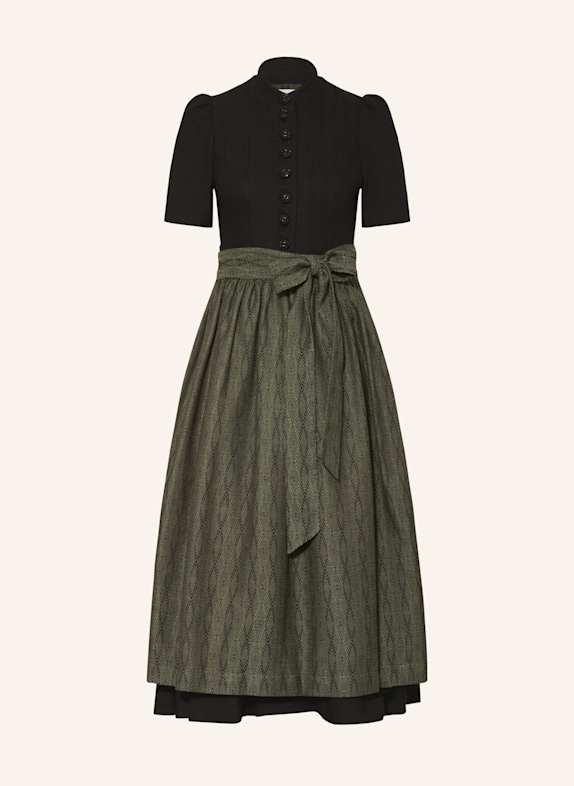 Johann & Johanna Dirndl BLACK/ DARK GREEN