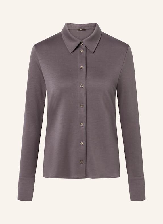 windsor. Hemdbluse aus Jersey TAUPE