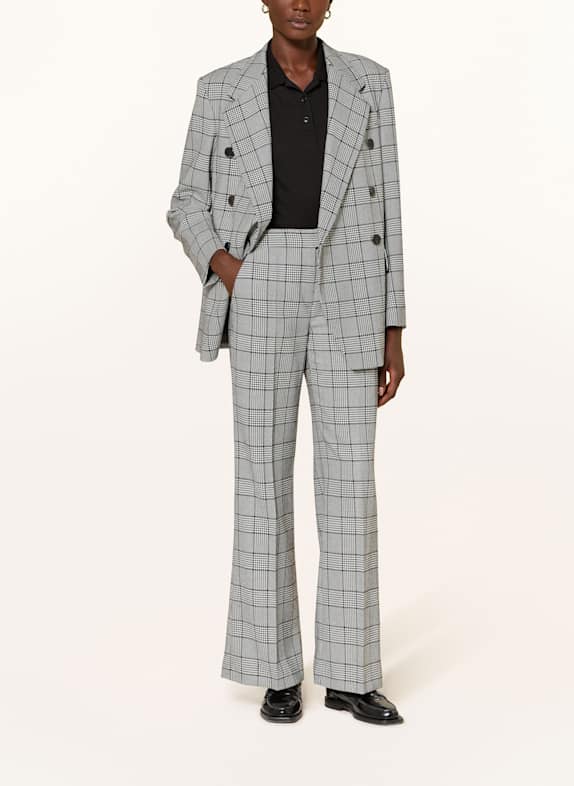 windsor. broek DONKERBLAUW / WIT