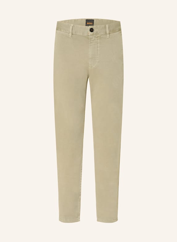 BOSS Chinos tapered fit LIGHT GREEN