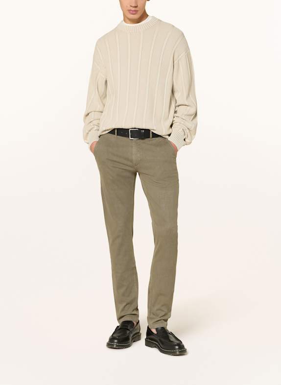 BOSS Chino Slim Fit DUNKELGRÜN