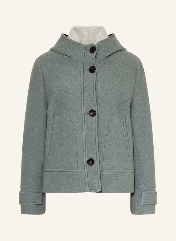 GIL BRET Kastenjacke aus Bouclé MINT