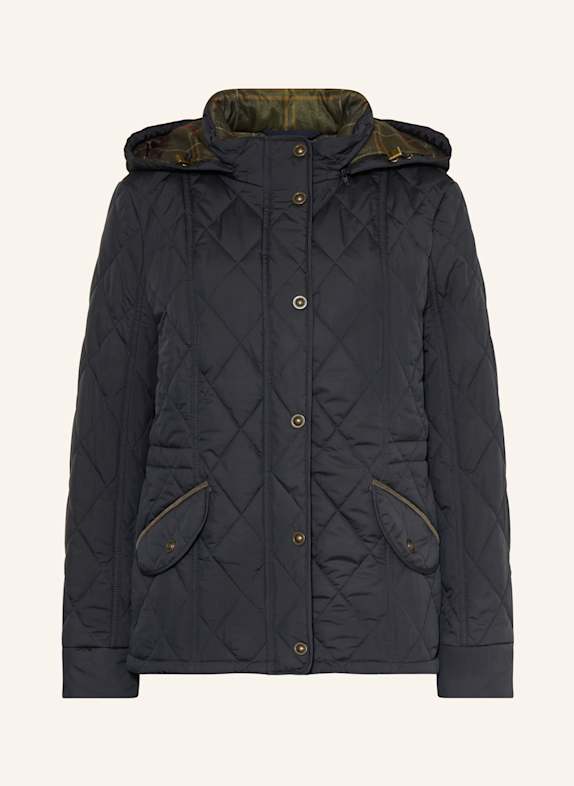 GIL BRET Steppjacke mit abnehmbarer Kapuze DUNKELBLAU