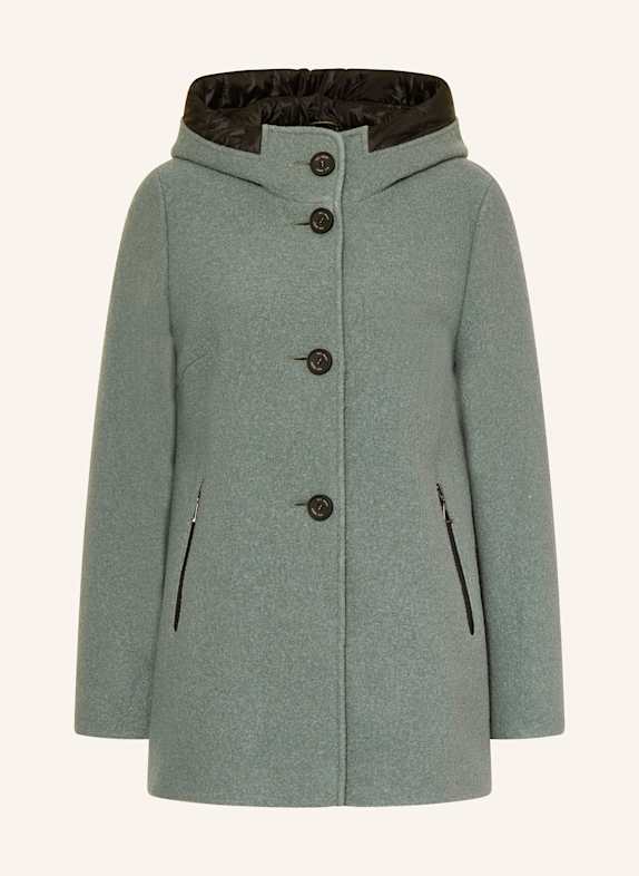 GIL BRET Bouclé-Jacke MINT