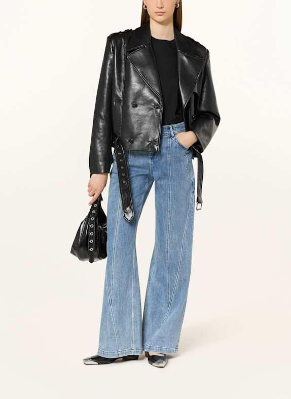 IVI collection Blugi drepți 285 albastru denim