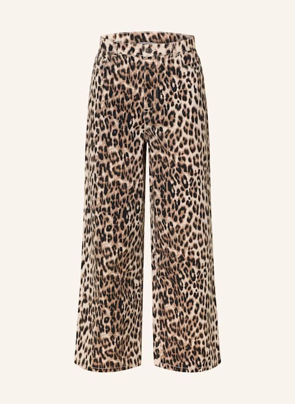 MRS & HUGS Wide leg jeans Leo AOP