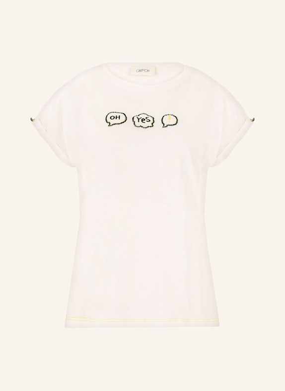 CARTOON Dress with 3/4 sleeves CREAM