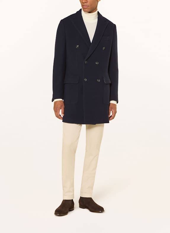 Fay Wool coat DARK BLUE