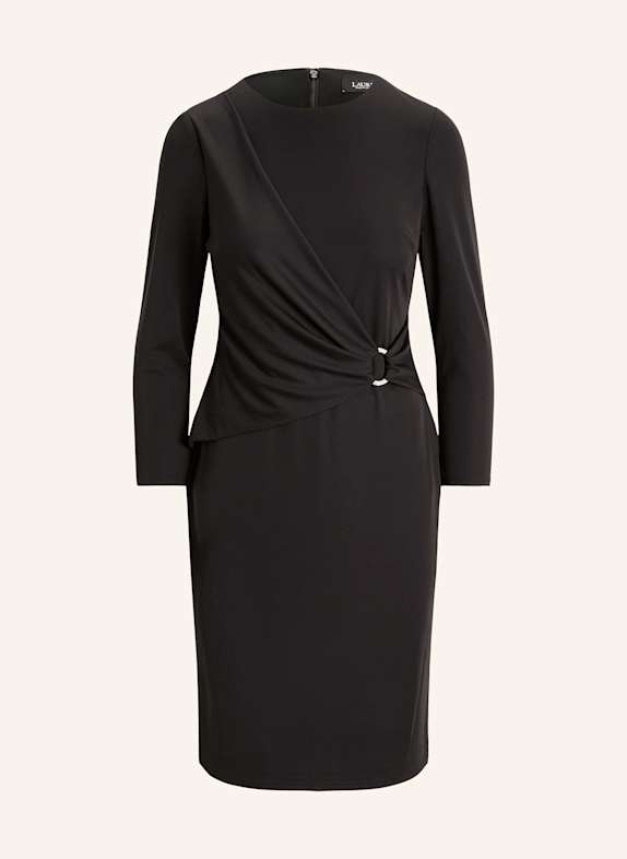 Details about the selected promotion Sheath dress made of jersey with 3/4 sleeves BLACK