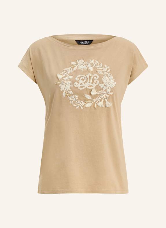 Details about the selected promotion Dress in wrap look BEIGE