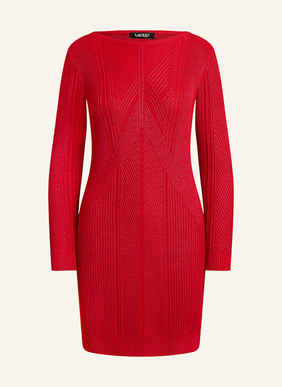 All Ralph Lauren Strickkleid ROT