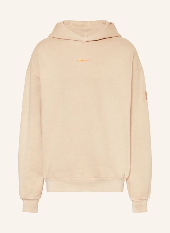 FIRE+ICE Bluza z kapturem ILAY JASNOBRĄZOWY