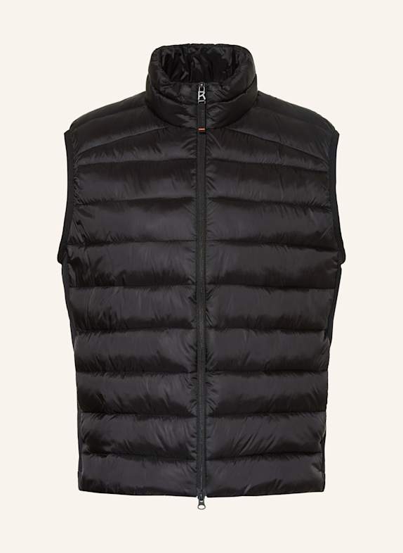 FIRE+ICE Hybrydowa pikowana kamizelka HOMER2 CZARNY