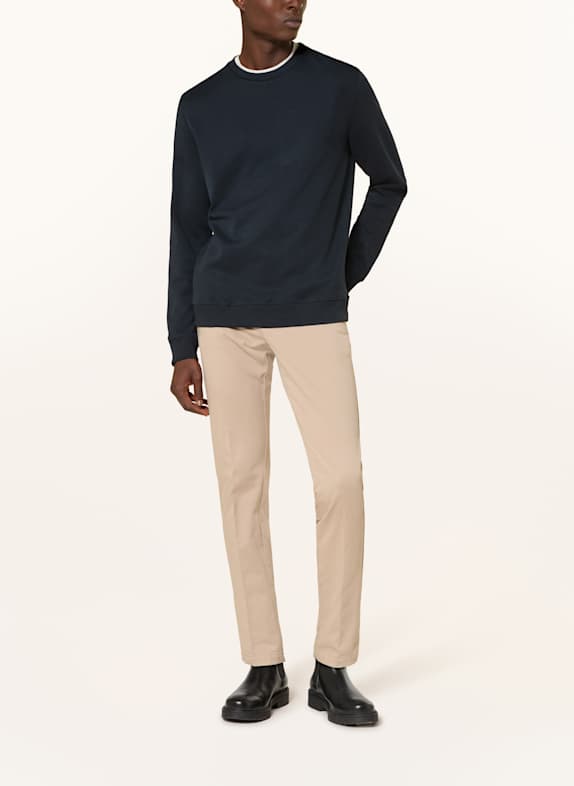 STROKESMAN'S Sweatshirt DONKERBLAUW