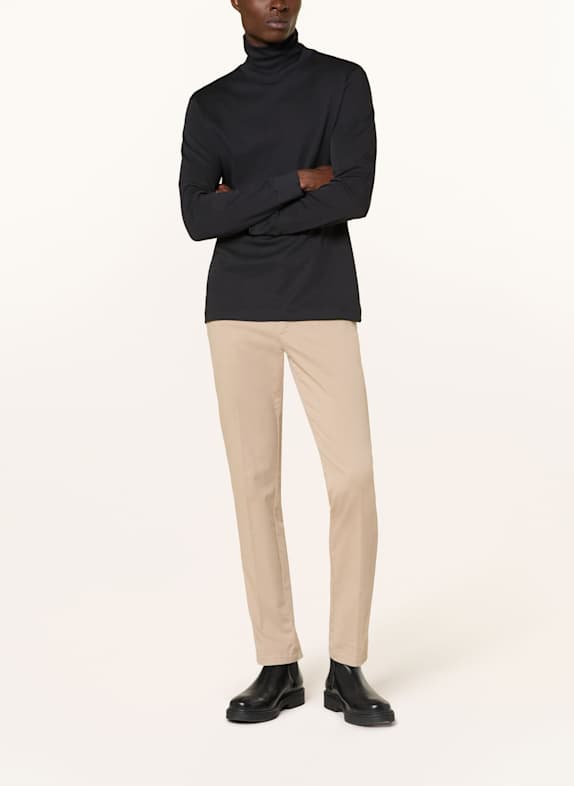 STROKESMAN'S Rullekraveskjorte SORT
