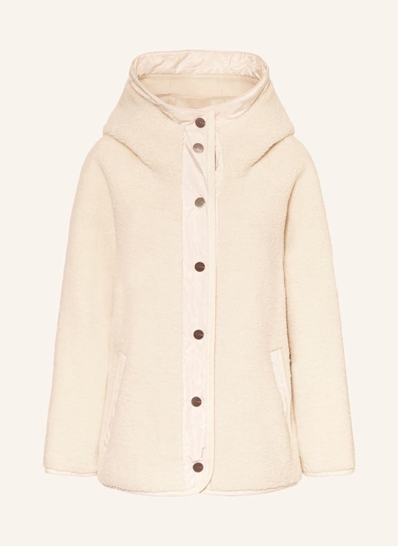 PINKO Kunstfell-Jacke ECRU
