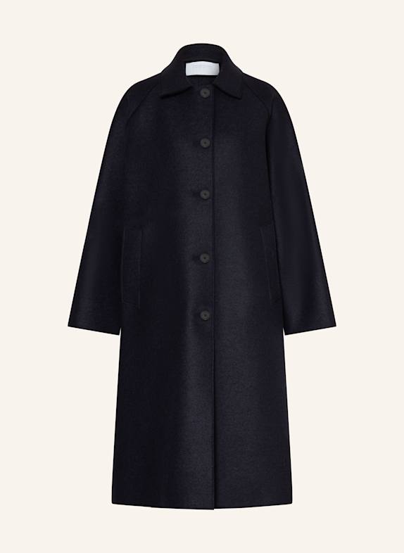 HARRIS WHARF LONDON Wollmantel DUNKELBLAU