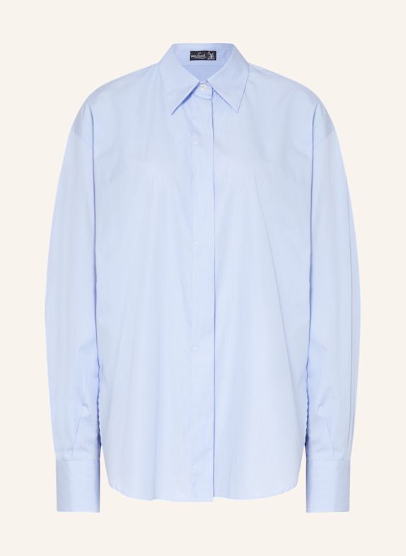 van Laack Oversized-Hemdbluse VL-ODILA-SV BLAU/ HELLBLAU