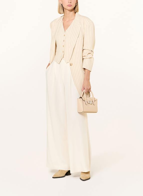 LAUREN RALPH LAUREN Kabelka TANNER SMALL BÉŽOVÁ