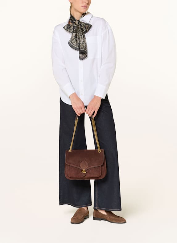 LAUREN RALPH LAUREN Umhängetasche BRADLEY MEDIUM DUNKELBRAUN