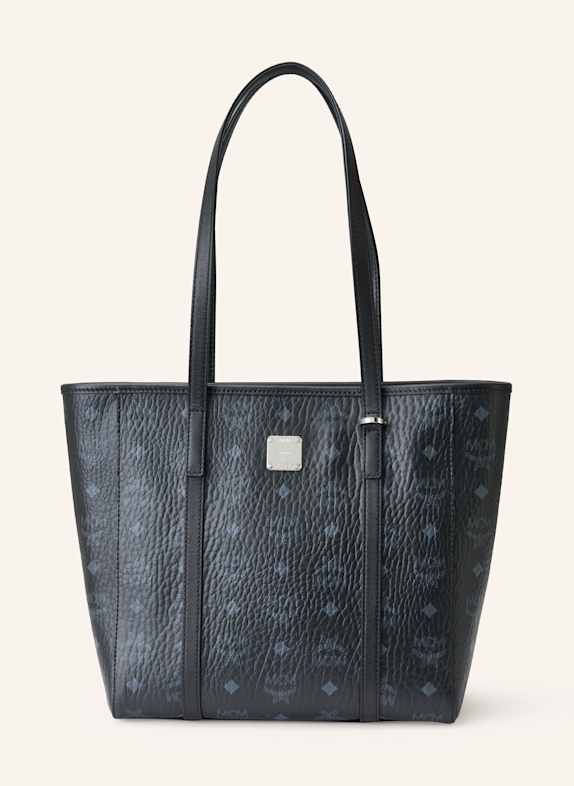 MCM Torba shopper TONI SMALL CZARNY/ SZARY