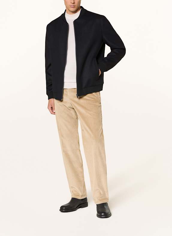 PROFUOMO Corduroybroek Loose Fit BEIGE