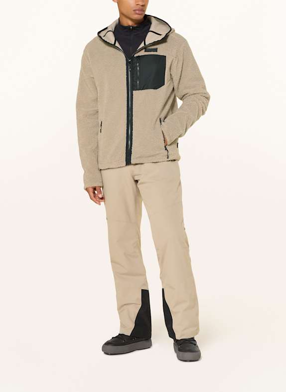 Ziener Fleecejack JUHA TAUPE