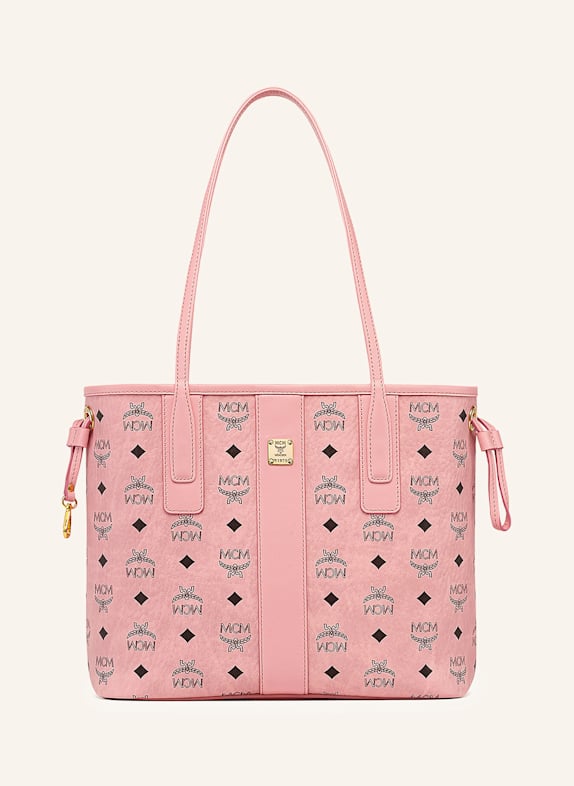 MCM Torba shopper LIZ z saszetką RÓŻOWY