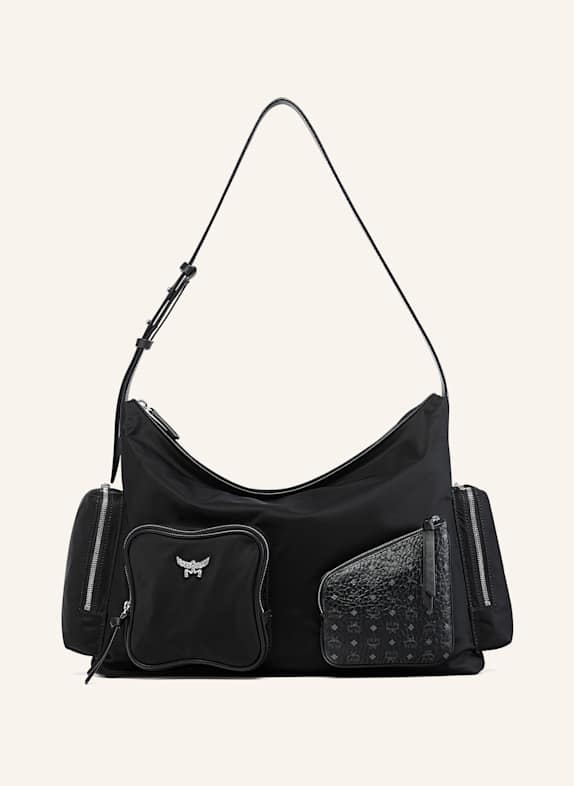 MCM Hobo-Bag AREN MEDIUM mit Pouch SCHWARZ