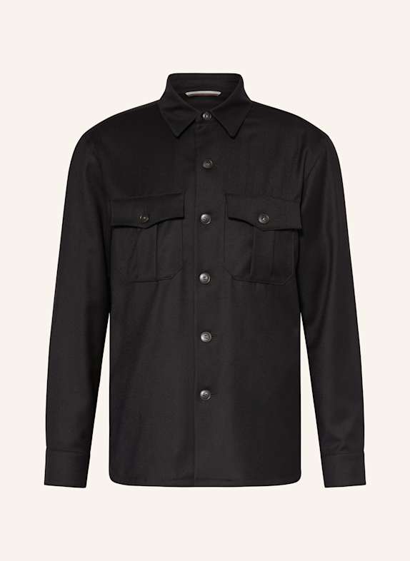 CANALI Overjacket SCHWARZ