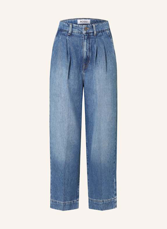 ROSSI Jeansy wide leg NOA CROP 865 Authentic Blue