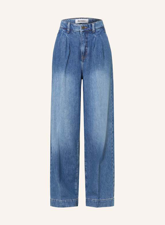 ROSSI Jeansy wide leg NOA 865 Authentic Blue