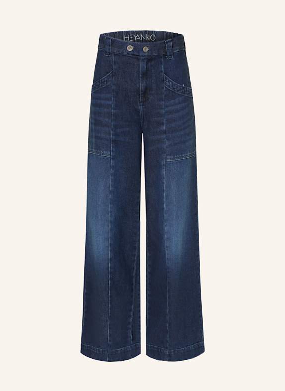 HEYANNO Wide leg jeans MMHFAIR 493 Mid Blue