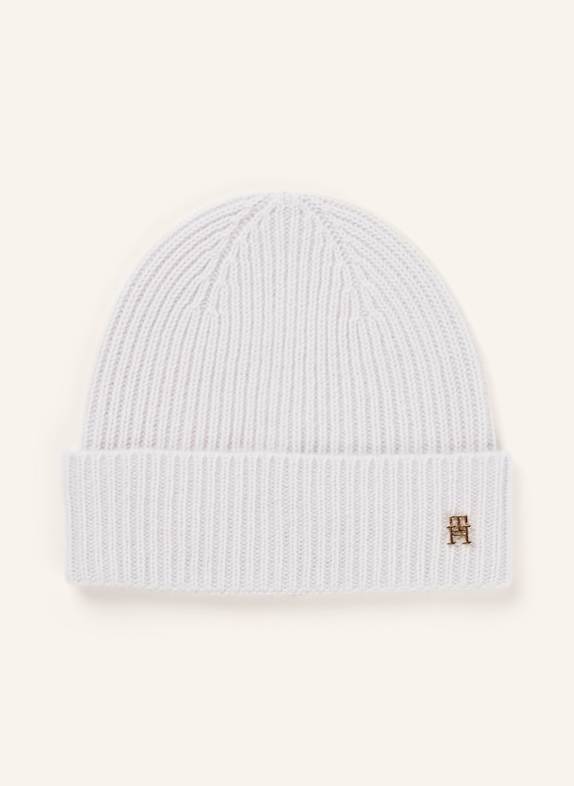 TOMMY HILFIGER Cashmere-Mütze HELLGRAU
