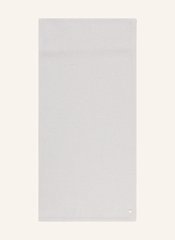 TOMMY HILFIGER Cashmere scarf LIGHT GRAY