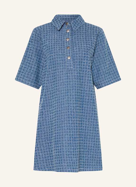 MSCH COPENHAGEN Kleid MSCHIBO mit 3/4-Arm BLAU