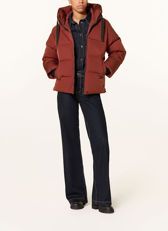 MSCH COPENHAGEN Steppjacke MSCHPAVINARIA DUNKELROT