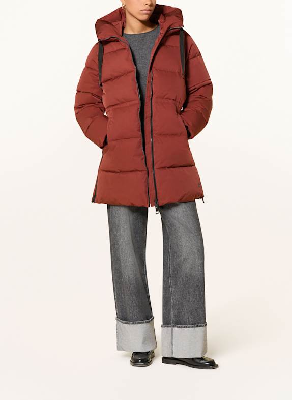 MSCH COPENHAGEN Steppjacke MSCHMOLA DUNKELROT