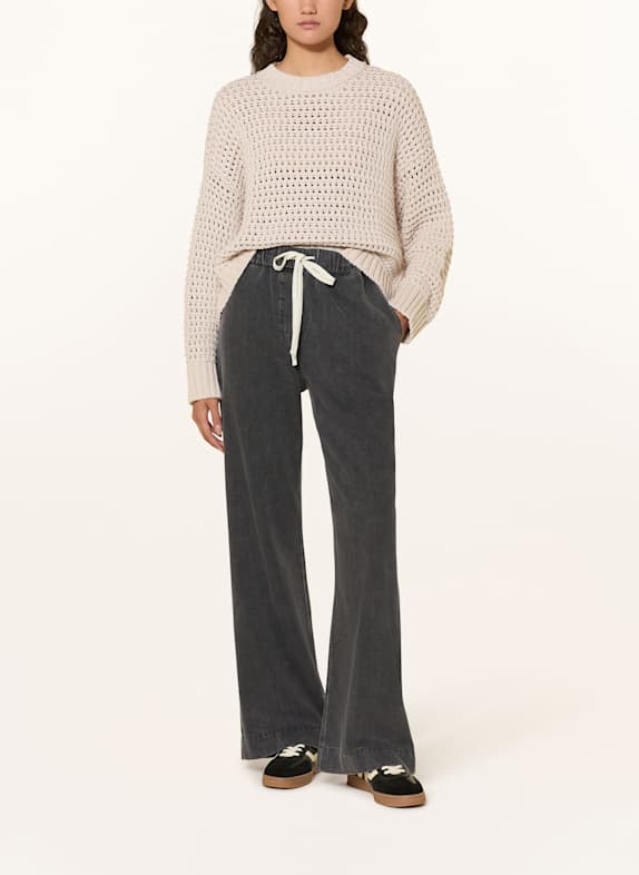 Juvia Broek AYLIN in jeanslook DONKERGRIJS