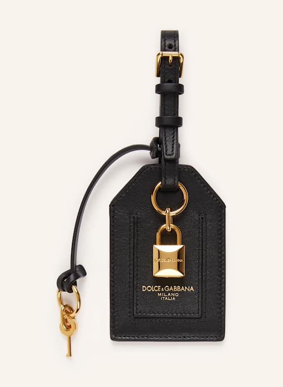 DOLCE & GABBANA Přívěsek na tašku LIKE A VIRGIN ČERNÁ