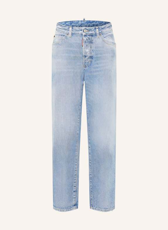 DSQUARED2 Straight Jeans BOSTON 470 NAVY BLUE