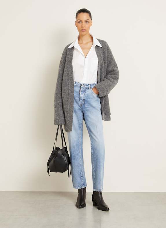 DSQUARED2 Rechte jeans BOSTON 470 NAVY BLUE