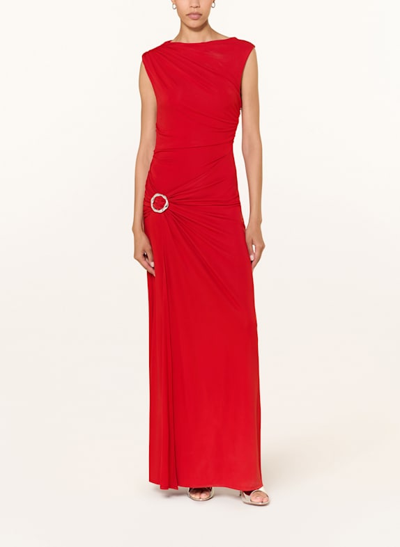 SIMKHAI Evening dress BLAINE made of jersey RED