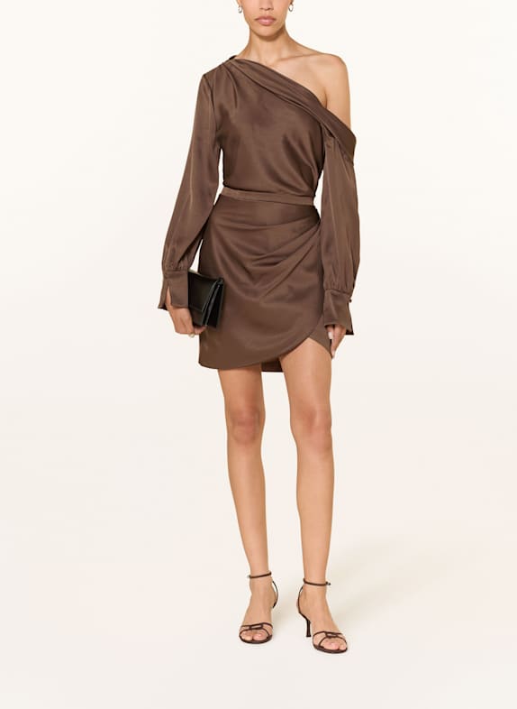 SIMKHAI puff Sleeveless Jacket BROWN