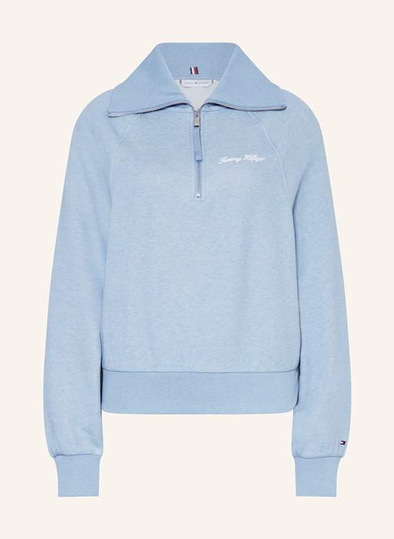 TOMMY HILFIGER Troyer BLAUGRAU