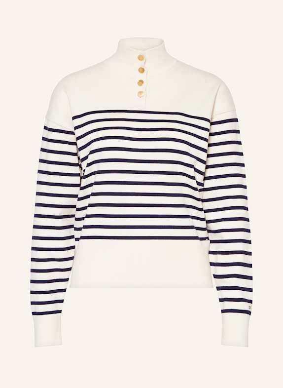 TOMMY HILFIGER Half-zip sweater DARK BLUE