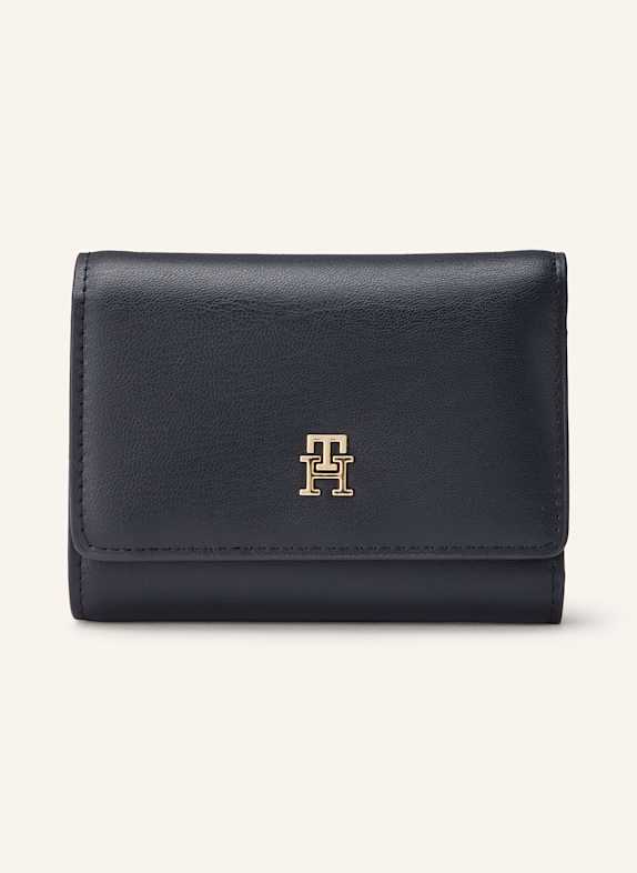 TOMMY HILFIGER Geldbörse ICON TRIFOLD DUNKELBLAU